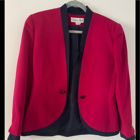 Vintage Christian Dior blazer jacket